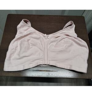 Comfort Choice Size 42G Pink Cotton Wireless Full Coverage Bra 27-0582-0